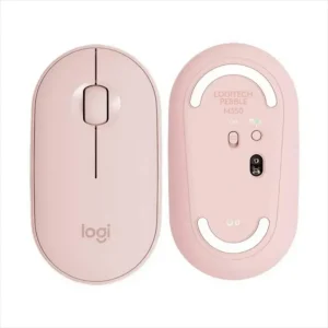 Mouse Logitech Pebble M350 inalámbrico rosa con Bluetooth y Silent Touch – Netpowr IT
