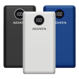 Power Bank Adata P20000QCD 20,000mAh carga rápida con USB y Tipo C – Netpowr IT