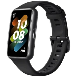 Huawei Band 7 negra resistente al agua con oxímetro y 96 modos de entrenamiento – Netpower IT