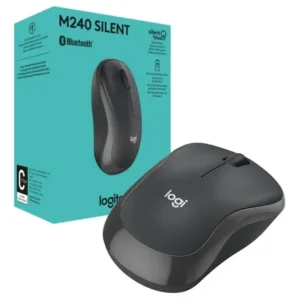 Mouse Logitech M240 inalámbrico Bluetooth silencioso Silent Touch grafito – Netpower IT