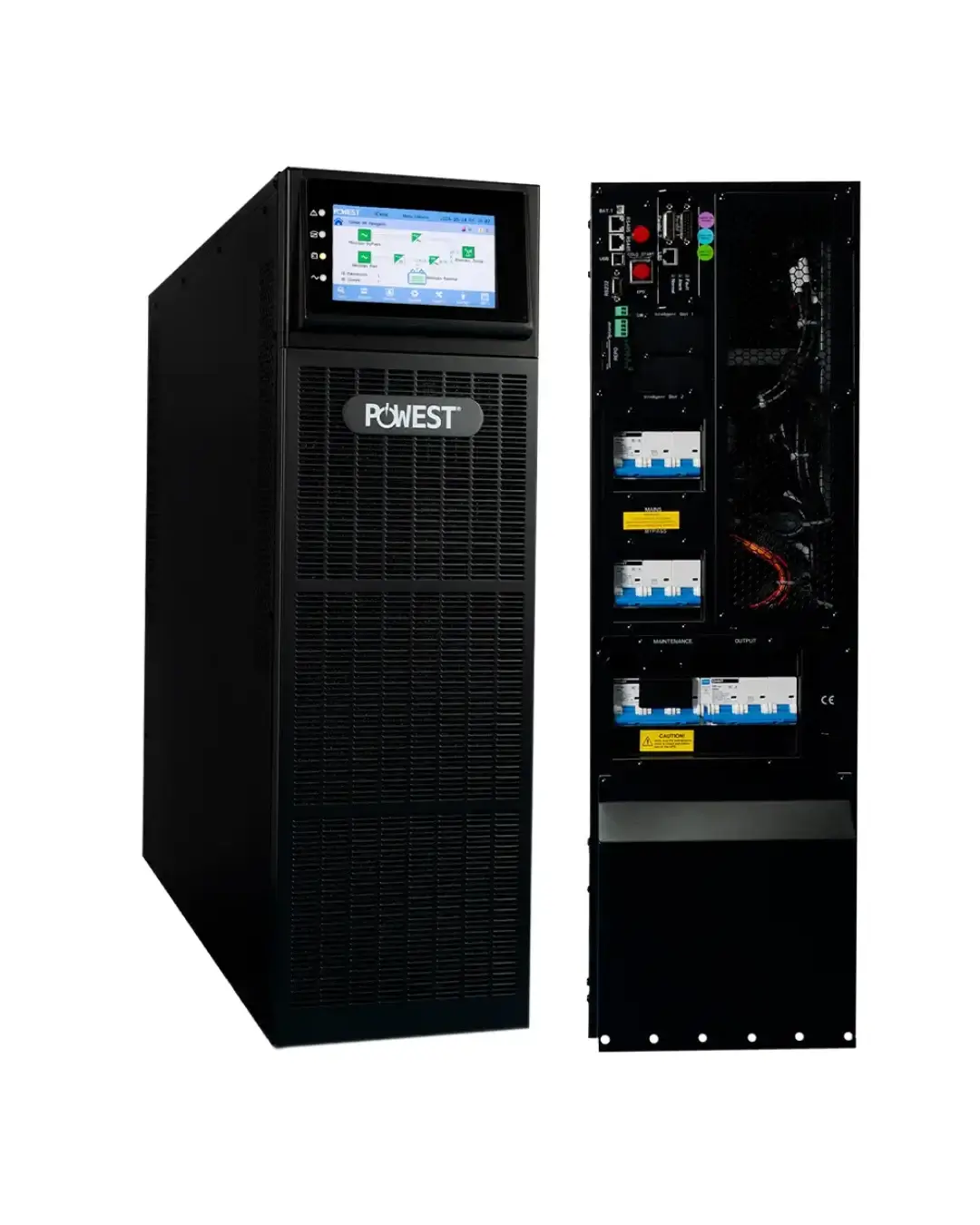 UPS Powest EA9910 UL 10 kVA con banco de baterías On-Line doble conversión – Netpower IT